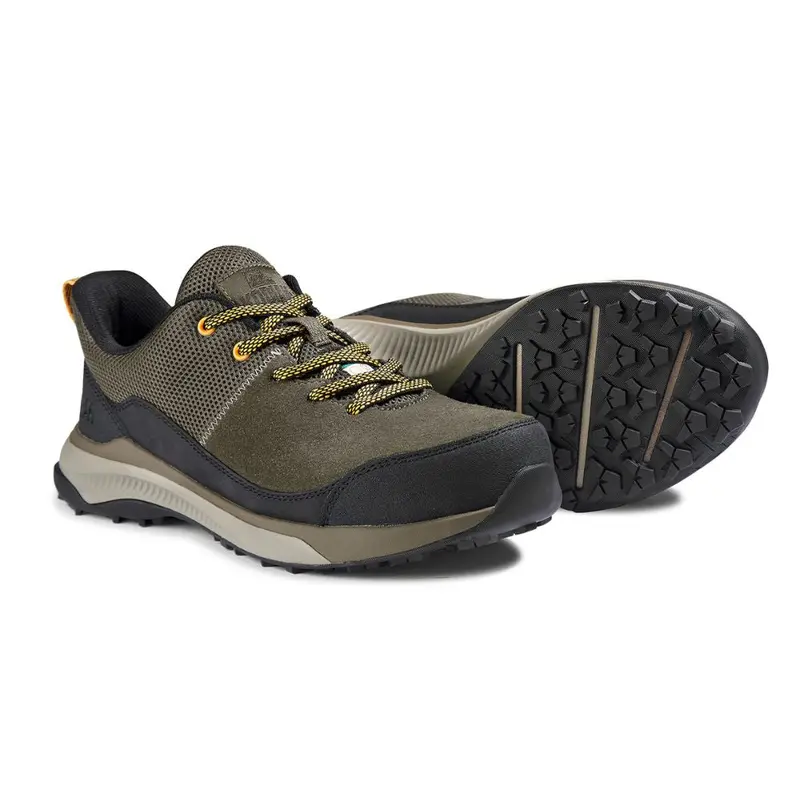Kodiak Quicktrail Leather Women's Composite Toe Work Safety Athletic Shoe 835Afs - Fossil 5