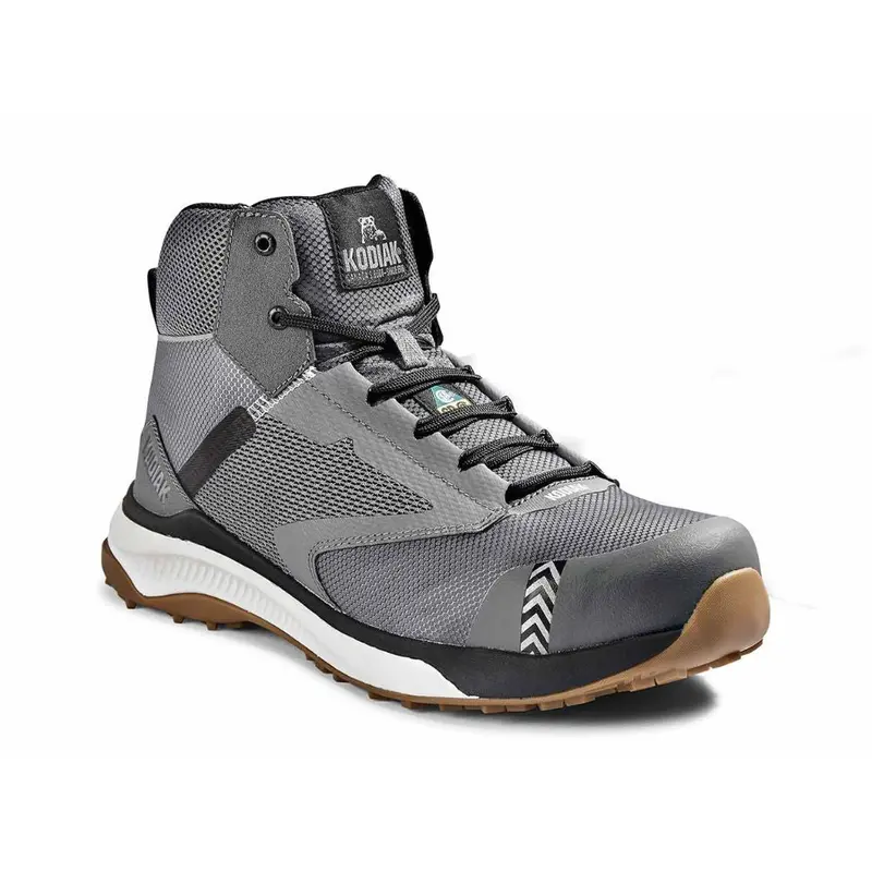 Kodiak Quicktrail Men's Composite Toe Work Safety Athletic Mid Shoe Kd0a4tf5gyx - Grey 1