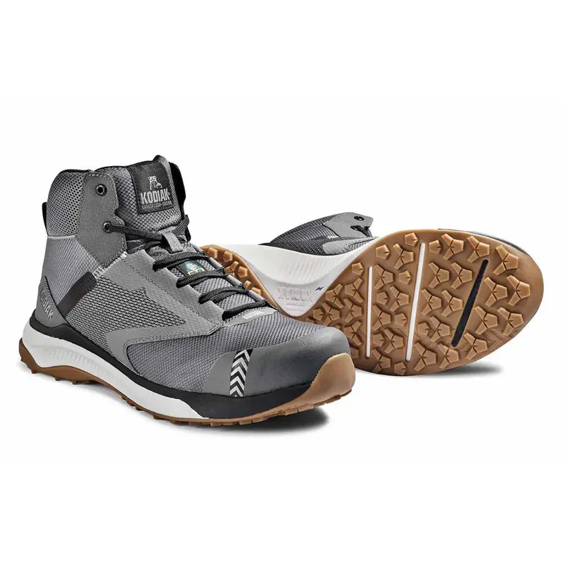 Kodiak Quicktrail Men's Composite Toe Work Safety Athletic Mid Shoe Kd0a4tf5gyx - Grey 4