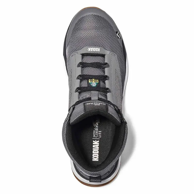 Kodiak Quicktrail Men's Composite Toe Work Safety Athletic Mid Shoe Kd0a4tf5gyx - Grey 5