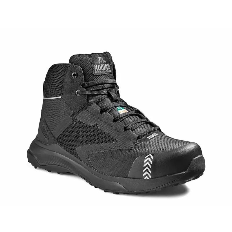 Kodiak Quicktrail Men's Composite Toe Work Safety Athletic Mid Shoe Kd0a4thqblk - Black 1