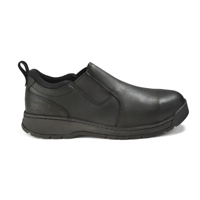 Kodiak Rossburn Men's Aluminum Toe Pull On Work Safety Shoe Kd0a4nlmblk - Black 2