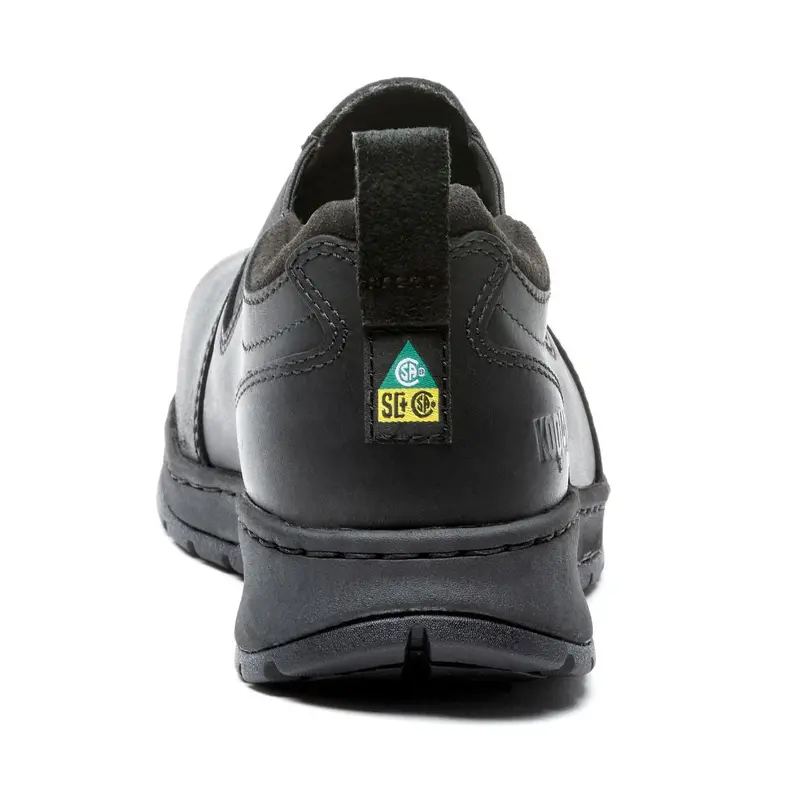 Kodiak Rossburn Men's Aluminum Toe Pull On Work Safety Shoe Kd0a4nlmblk - Black 4