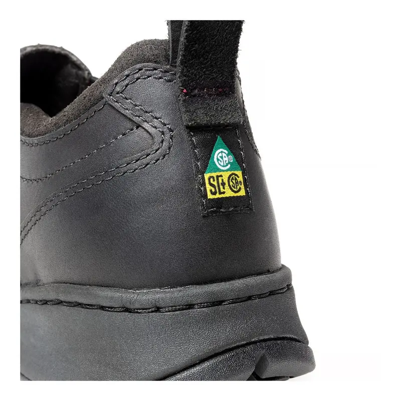 Kodiak Rossburn Men's Aluminum Toe Pull On Work Safety Shoe Kd0a4nlmblk - Black 5