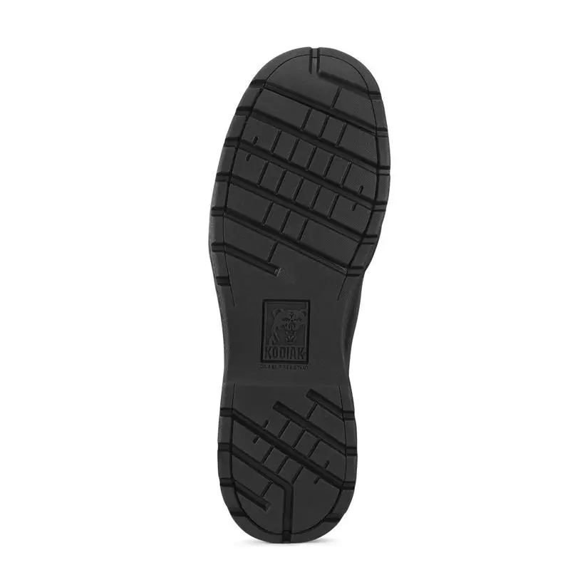 Kodiak Rossburn Men's Aluminum Toe Pull On Work Safety Shoe Kd0a4nlmblk - Black 8