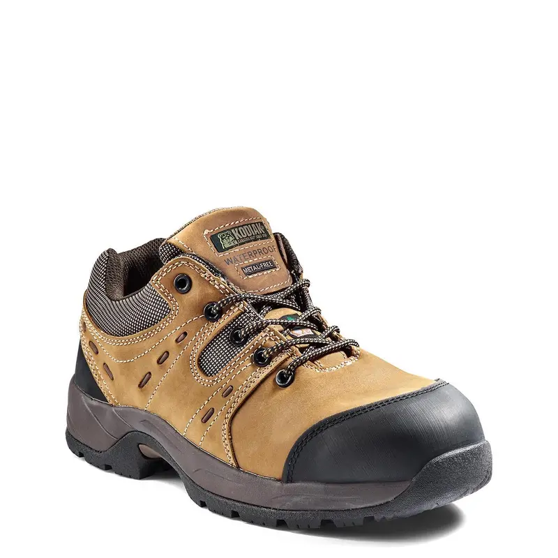 Kodiak Trail Men's Wp Lightweight Composite Toe Safety Shoe - 302120 Brown 1
