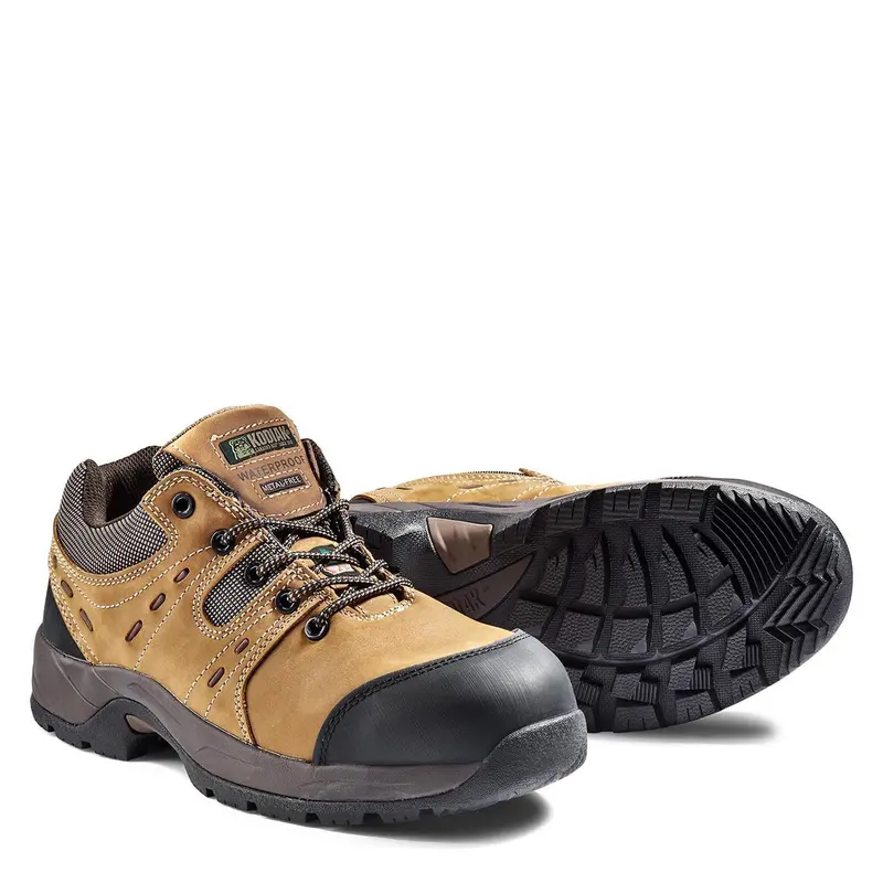 Kodiak Trail Men's Wp Lightweight Composite Toe Safety Shoe - 302120 Brown 4