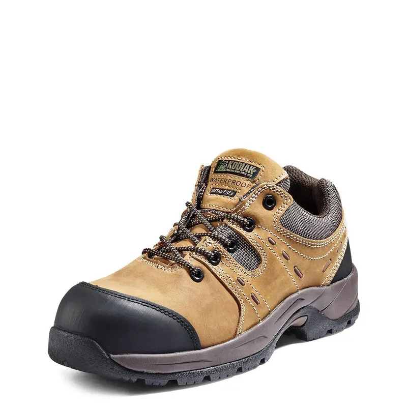 Kodiak Trail Men's Wp Lightweight Composite Toe Safety Shoe - 302120 Brown 7