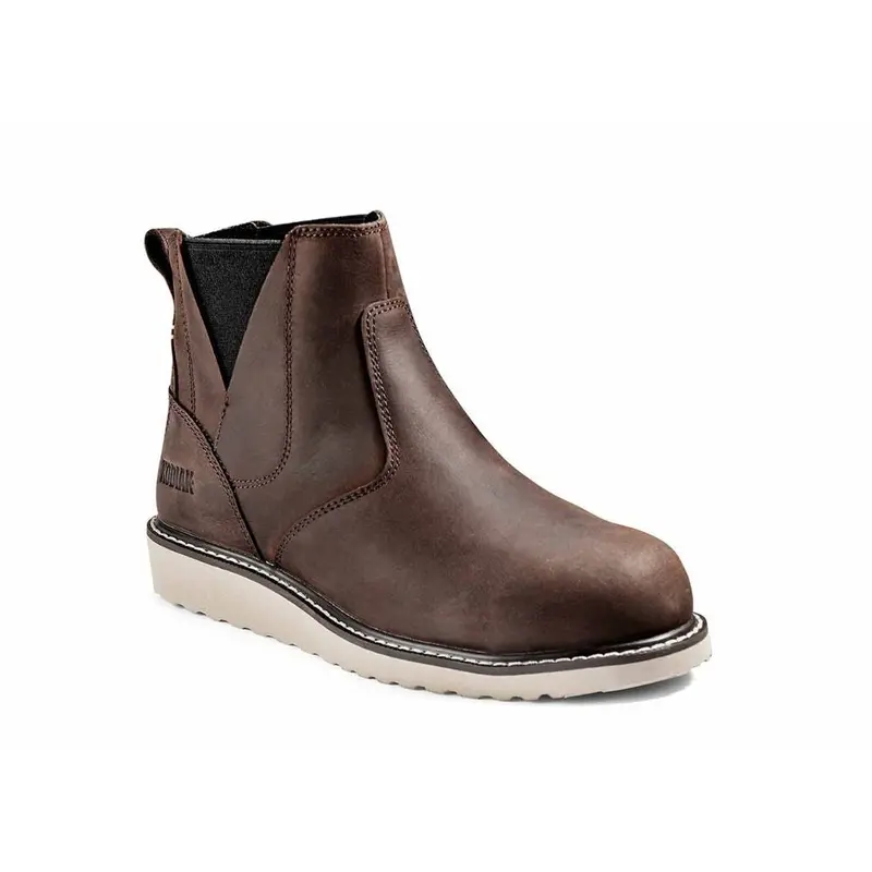 Kodiak Whitton Chelsea Women's Steel Toe Pull On Wedge Work Boot Kd0a4texdbx - Brown 1