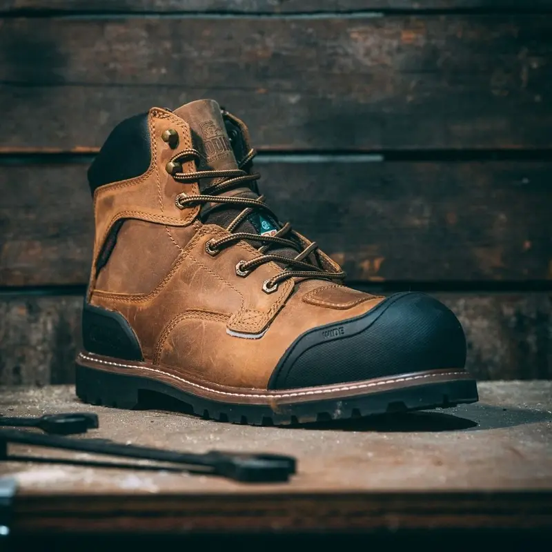 Kodiak Widebody Men's 6" Composite Toe Waterproof Work Boot Kd0a4tgbbrn - Brown 1