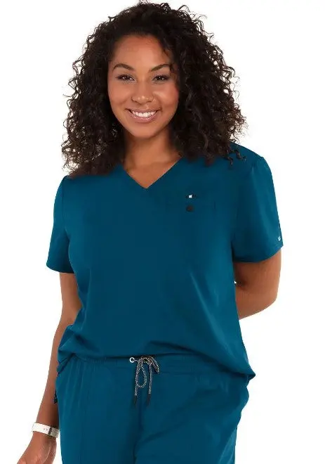 Koi Women's Next Gen Ready To Work Scrub Top 3
