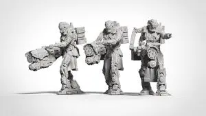 Koloss Chaingun Team (3) 6Mm 2