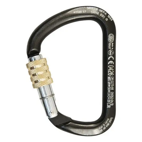 Kong Xl Screw Lock Carbon Steel Carabiner #Kng-411-L1 1