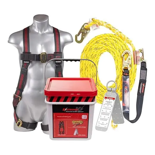 Kstrong® 50 Ft. Roofers Kit With Elite 5-Point Tb Leg Harness Size M-L 1