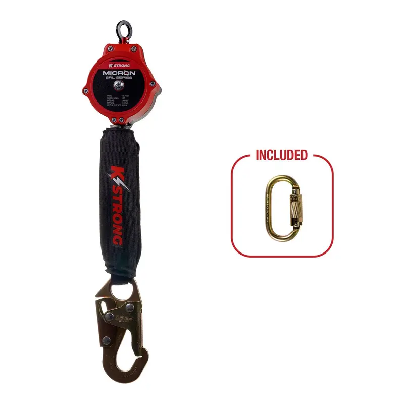 Kstrong® 6 Ft. Micron Srl With Snap Hook (Ansi) #Ufs350002 1
