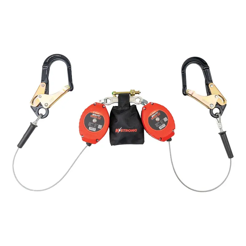 Kstrong Brute Backer Le Dual 8.5 Ft. Cable Srl-Le Assembly W/ Aluminum Swivel Rebar Hooks / Ufs316106ld 1