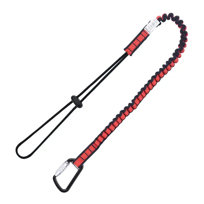 Kstrong® Kaptor Elasticated Single Leg Tool Lanyard W/Drawstring Cord And Carabiner 22 Lbs. 1