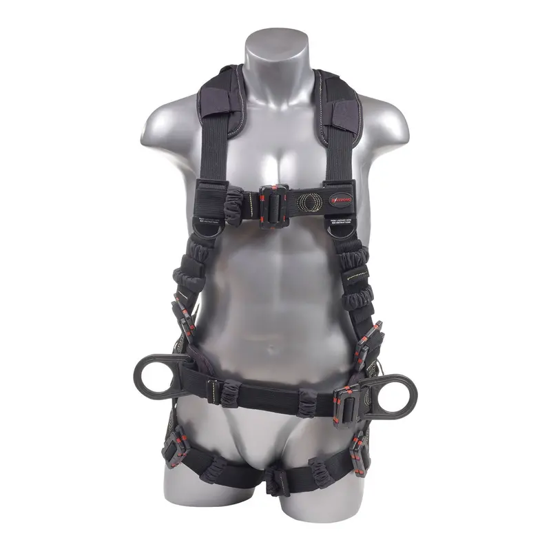 Kstrong® Kapture™ Element Arc Flash Rated 5-Point Full Body Harness Padded With Belt, 3 D-Rings, Mating Buckle Legs And Chest (Ansi) 1
