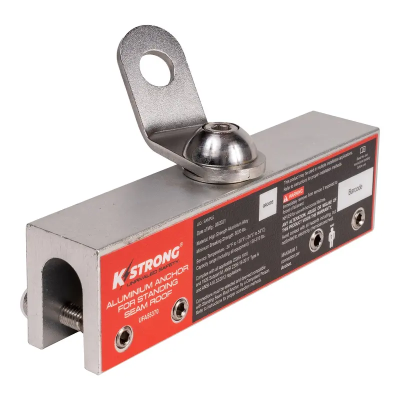 Kstrong Single Seam Roof Anchor (Ansi) #Ufa55370 1