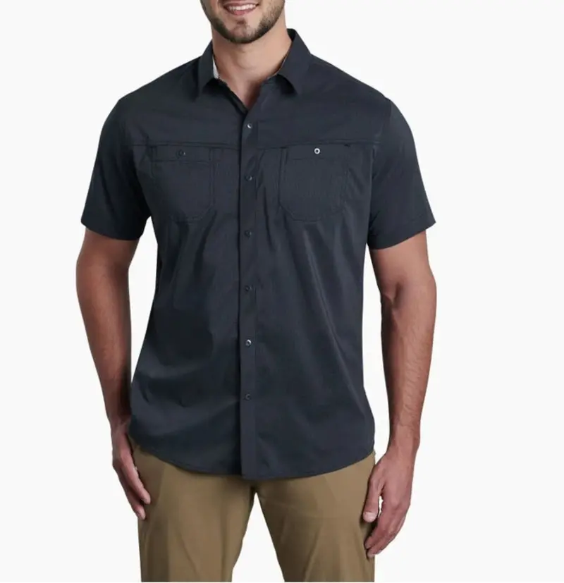 Kühl Men's Stealth  3 Pocket Snap-Front Short Sleeve Work Shirt 1