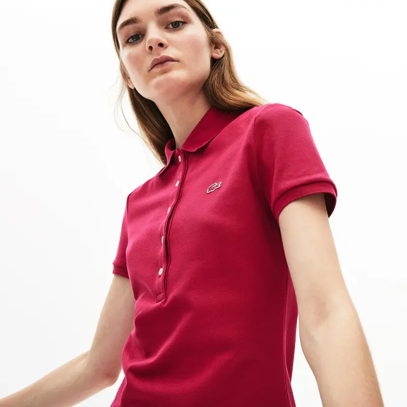 Lacoste Women's Stretch Cotton Mini Piqué Polo Dress Ef8470-3Dh 2