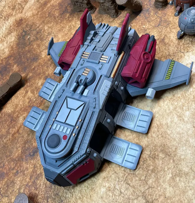 Lampart Dropship (Mech-Scale) 1