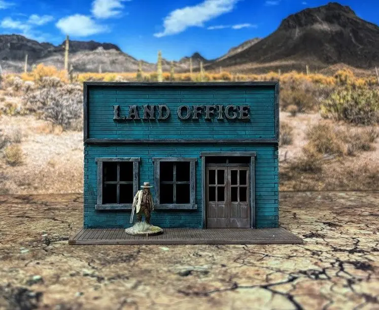 Land Office 28Mm Western Building 1