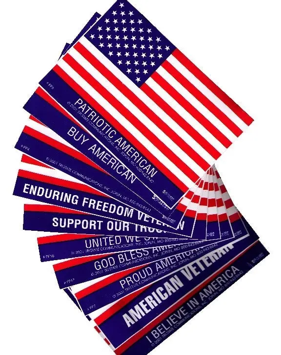Large Flag Stickers - Our Choice 1