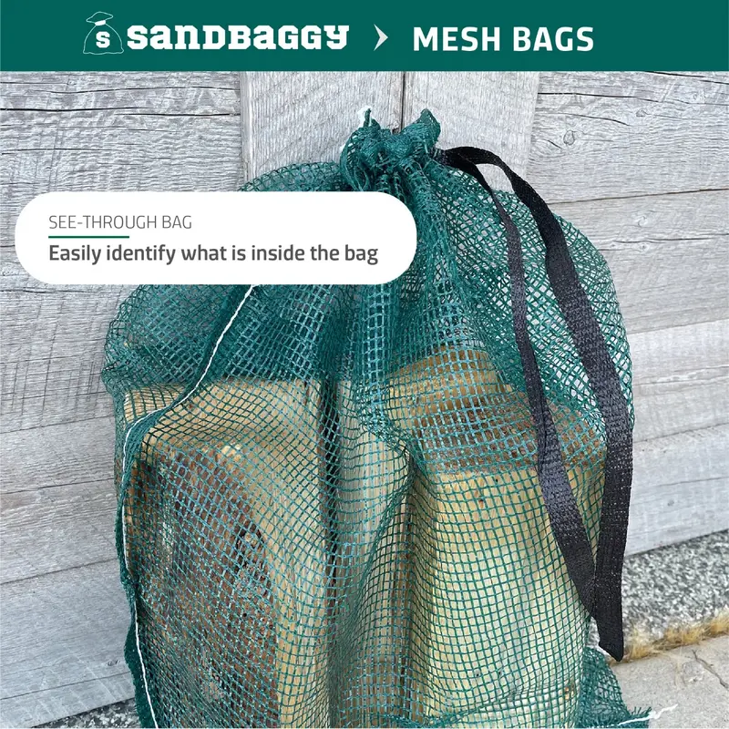 Large Mesh Produce Bags For Fruits & Vegetables 4