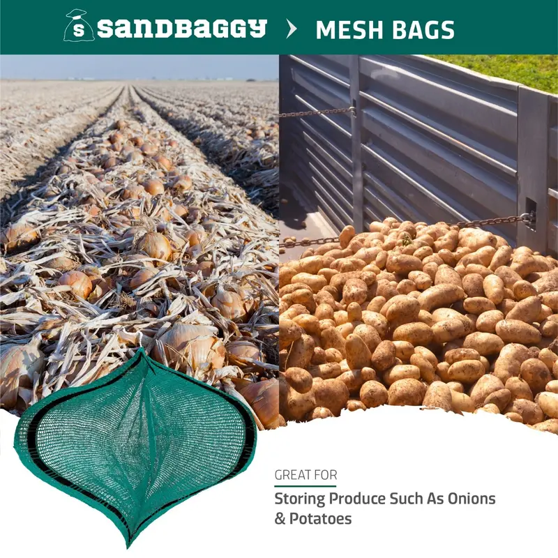 Large Mesh Produce Bags For Fruits & Vegetables 5