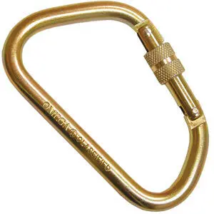 Large Rescue 'D' Carabiner 1