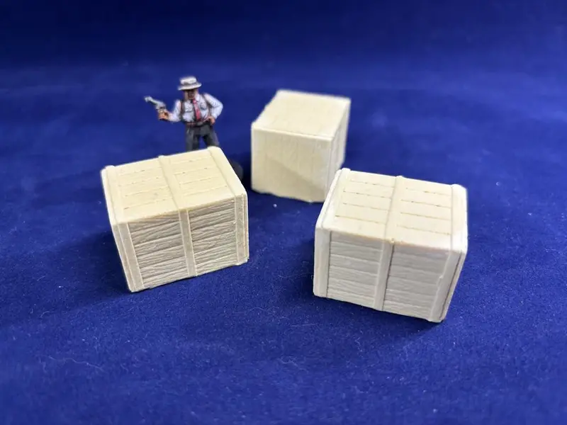 Large Wooden Crates - 28Mm Terrain 1