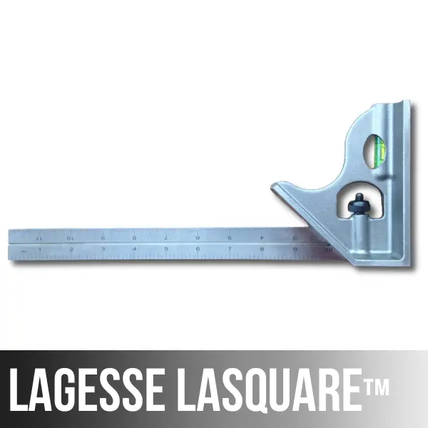 Lasquare Wide Base Combination Square 2