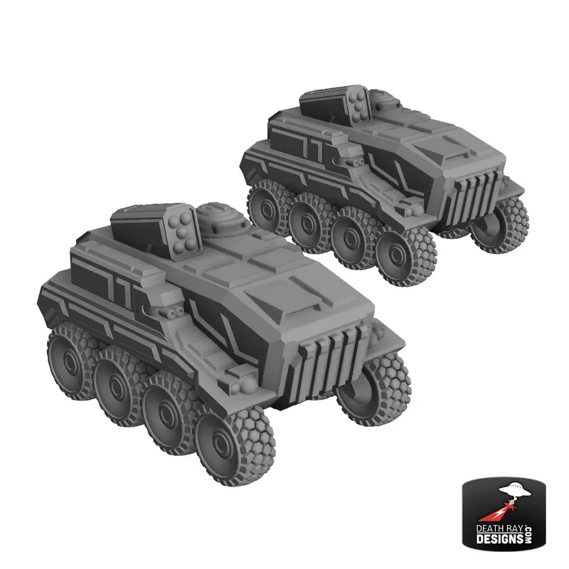 Leatherback A1 Wheeled Apc (Multi-Weapon) 2-Pack 1