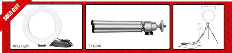 Led Photography Ring Light - Tripod 1