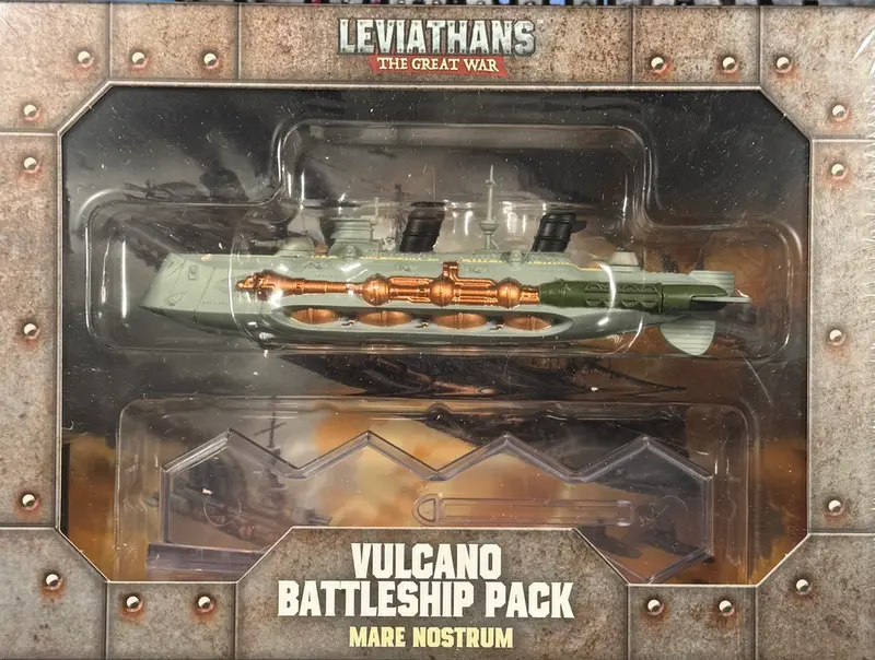 Leviathans: Battleship Ship Pack Vulcano (Italian) 1