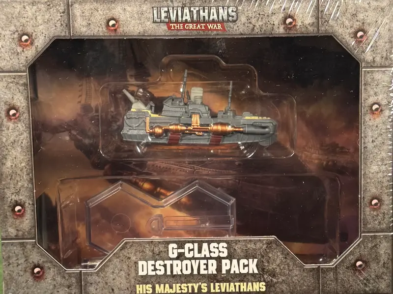 Leviathans: Destroyer Ship Pack G-Class (British) 1