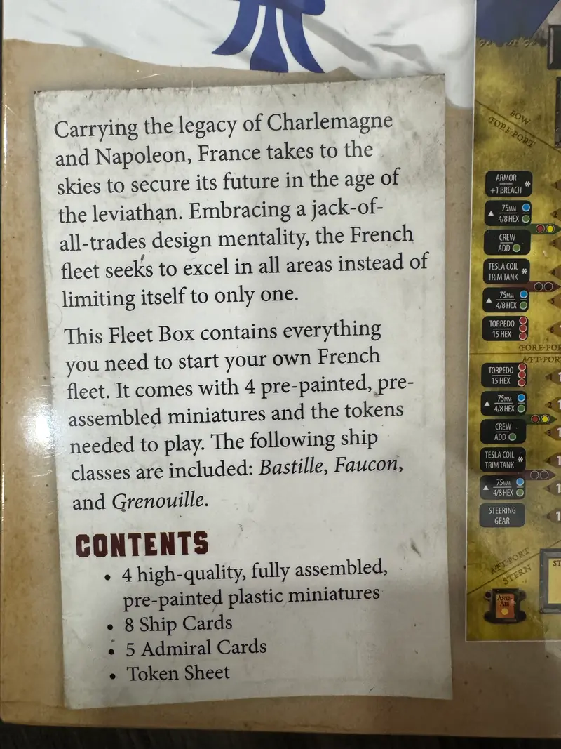Leviathans: Fleet Box- French 2