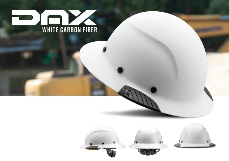 Lift Dax Fiber Resin Full Brim Hardhat 3