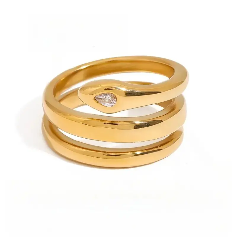 Light Luxury Snake Ring 11