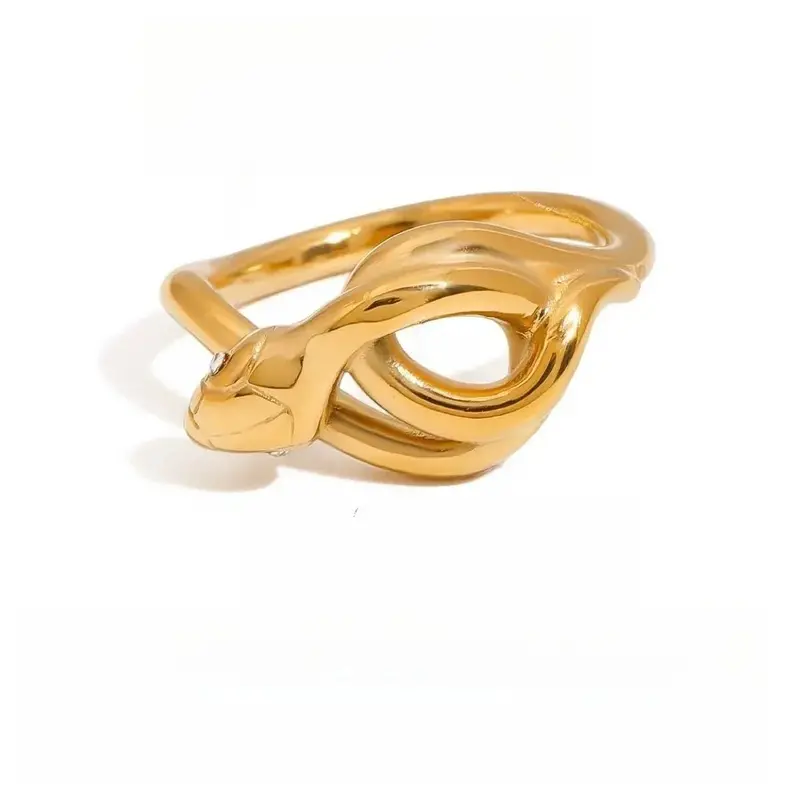 Light Luxury Snake Ring 5