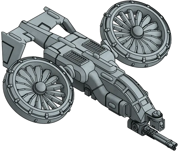 Light Vtol Gunship (X2) 1
