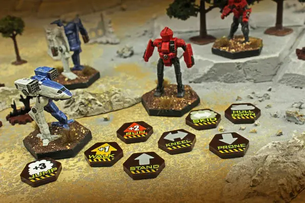 Litko Premium Printed Mecha Combat Maneuvers Token Set (20) 2