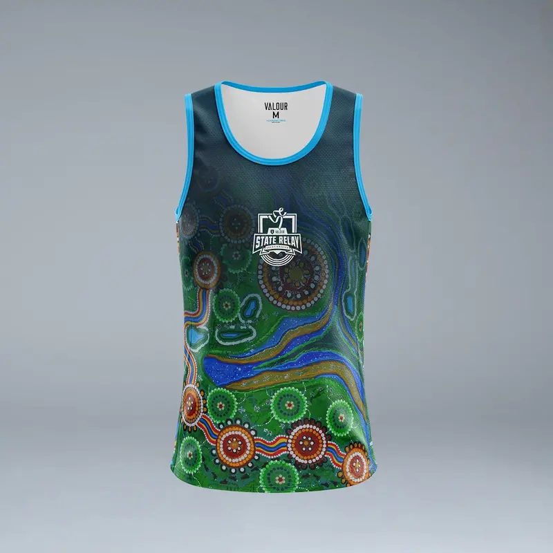 Little Athletics Nsw Valour State Relay Singlet 1