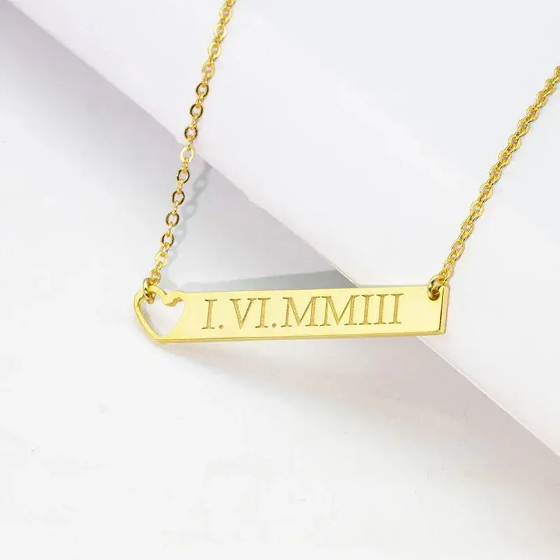 Long Customizable Name Design Luxury Pendant Necklace 2