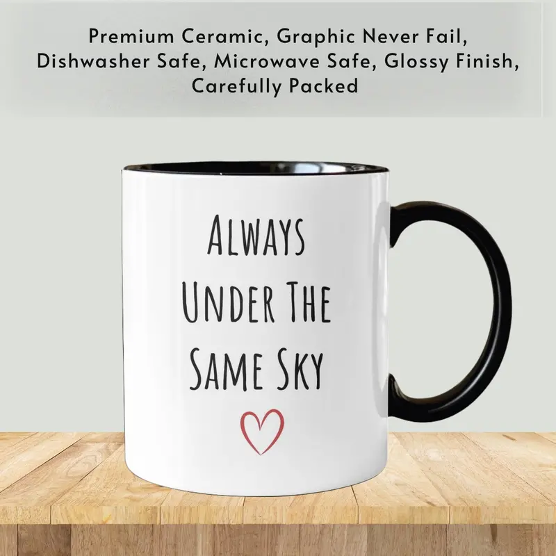 Long Distance Mom Mug, Personalized State To State Coffee Cup, Custom Long Distance Mom Gift For Mom From Daughter, Mothers Day Gift 8