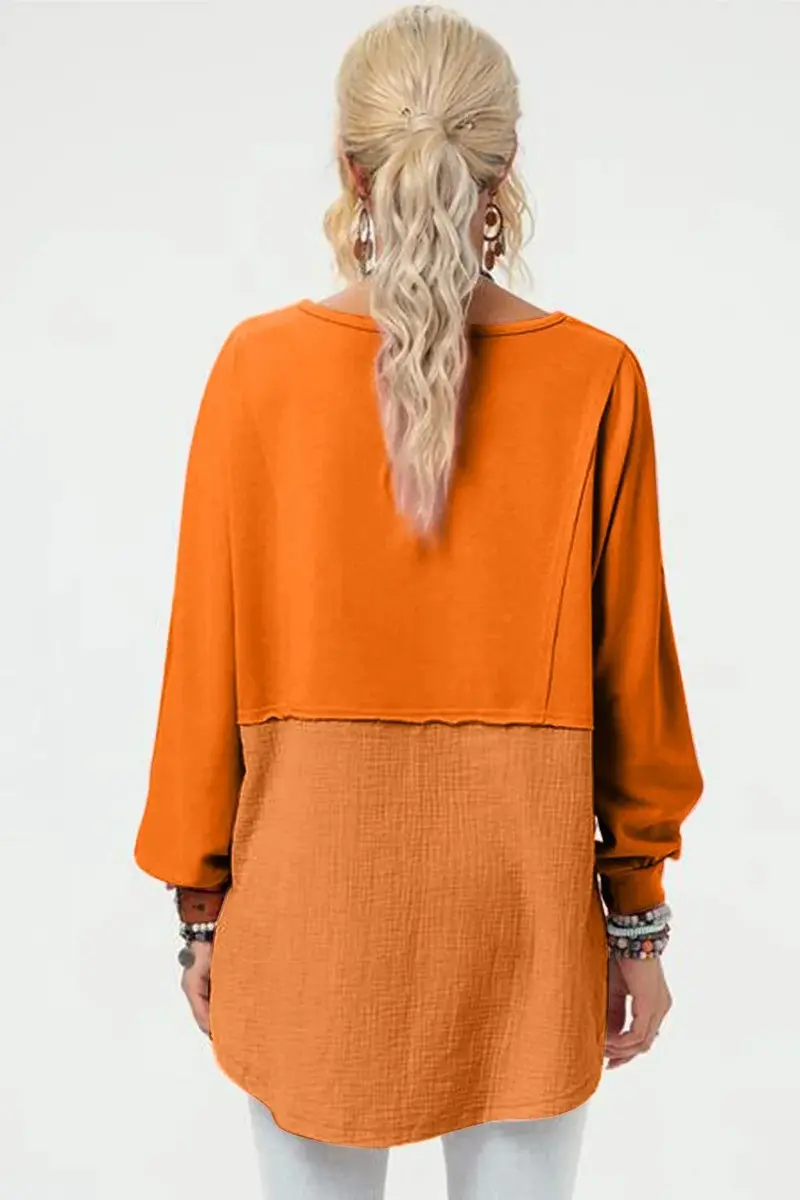 Long Sleeve High-Low T-Shirt 3