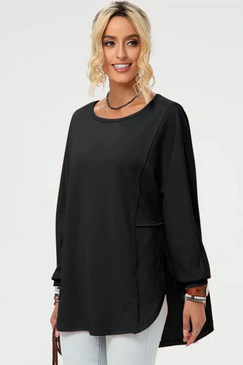 Long Sleeve High-Low T-Shirt 6
