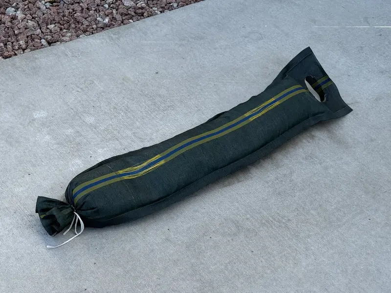 Long Tube Sandbags With Handle - 4 Ft Length (Lasts 1-2 Yrs) - 70 Lb Capacity 10