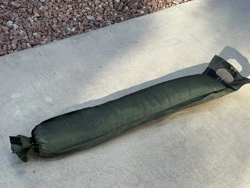 Long Tube Sandbags With Handle - 4 Ft Length (Lasts 1-2 Yrs) - 70 Lb Capacity 13